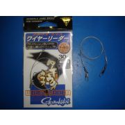 Поводок GAMAKATSU, стальной 30 см, 11 кг