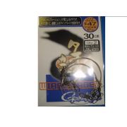 Поводок GAMAKATSU, стальной 30 см, 17 кг