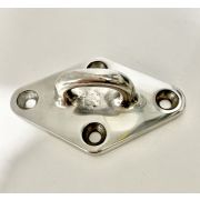 Проушина (планка-ромб) Д100мм Ш62мм нерж. сталь