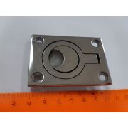 Ручка палубная потайная из нержавеющей стали 62*45 мм (A271601)