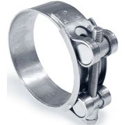 Хомут силовой из нержавеющей стали W2 17-19 мм