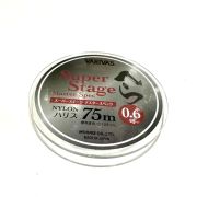 Леска монофильная VARIVAS Super Stage Master Spec Hera Harisu Clear #0.6 (d=0.128mm), 75m прозрачная