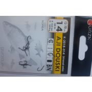 Крючок GURZA  AJI DOUSKI GURZA BN 0,33 mm 0,010 g №14. 10шт