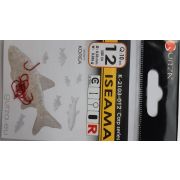 Крючок GURZA ISEAMA Ring R№12 10шт