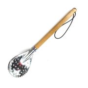 Черпак (38см, оцинкованная сталь, деревянная ручка)