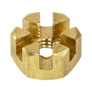 Гайка крепления винта корончатая Hidea HDF/HD 3,5-5 л.с. (F4-06.26)