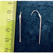 Блесна зимняя на навагу и зубаря «клюшка» серебро 28-30мм