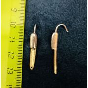 Блесна «Черепаха» Комбинированая Латунь/Мельхиор 30-35mm