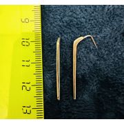 Блесна «Клюшка»  Латунь длинная 25-30mm